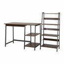 Home Office Desk and Shelf
