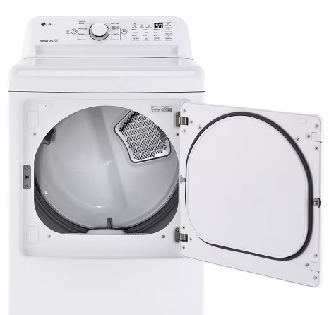 L.G 7.3 cu. ft. Ultra Large Capacity Electric Dryer with Sensor Dry Technology