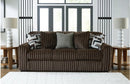 CHOCOLATE SOFA, LOVESEAT & CHAIR & A HALF