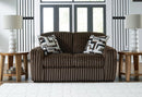 CHOCOLATE SOFA, LOVESEAT & CHAIR & A HALF