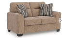 MOCHA LOVESEAT/SOFA