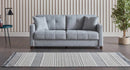 Twinsoft Beatto Light Gray Queen Sleeper