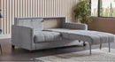 Twinsoft Beatto Light Gray Queen Sleeper