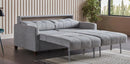 Twinsoft Beatto Light Gray Queen Sleeper