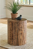 ACCENT TABLE (BROWN)
