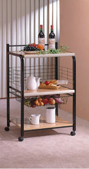 Microwave Serving Cart
