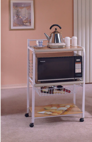 Microwave Serving Cart