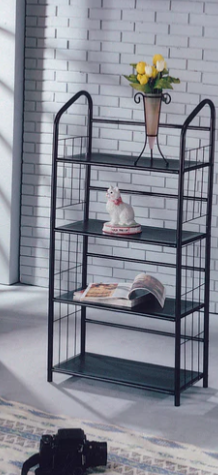 5-TIER METAL BOOK SHELF