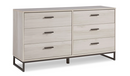 EB1864 FULL/TWIN PLATFORM BEDROOM SET