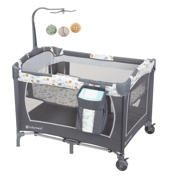 Nursery Center® Playard in Animal Jubilee