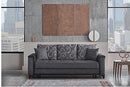Charlotte Beatto Anthracite 3 Seat Sleeper Sofa