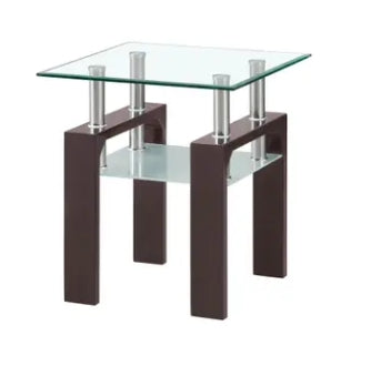 Side Table - Brown Gloss