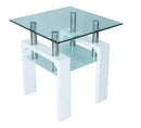 Side Table - White Gloss