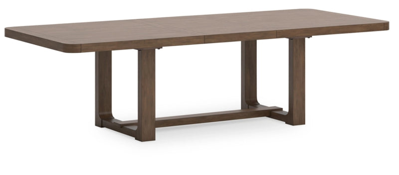 Cabalynn 9 PC Dining Set (1 extended table + 8 uphigh dining chairs)