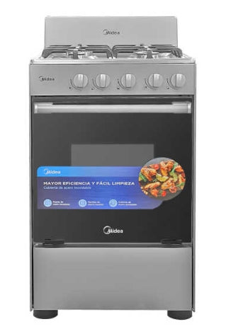 MIDEA 20" GAS STOVE (SILVER)