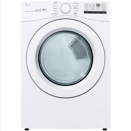 LG 7.4 CUFT ELECTRIC DRYER VENTED SMART W/SENSOR DRY