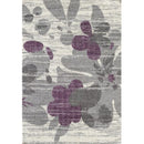 L'BAIET AMY GREY FLORAL RUG