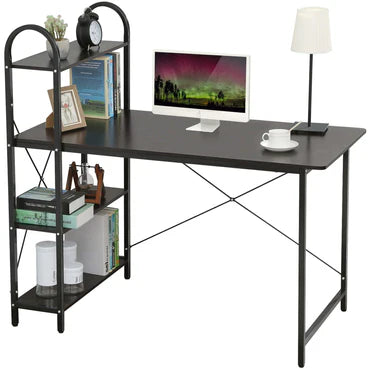 COMPUTER DESK W/ SHELVING