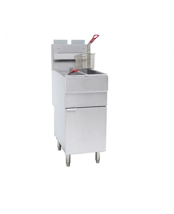 COMMERCIAL GAS FRYER 35-40 LBS, 3/4 NPT, LP GAS