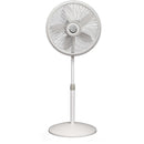 18" WHITE PEDESTAL FAN