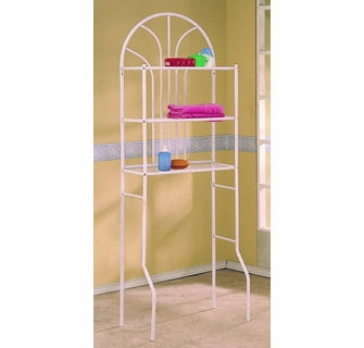 Over The Toilet Rack  ( White )